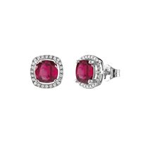 Boucles d'oreilles Bliss Femme BL DREAM COLORE in Or blanc Rubino 1.10 Ct 20108578 - 20108578